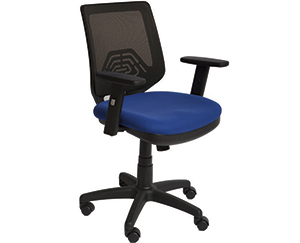 Silla de oficina ergonómica con tela ignífuga RD-936