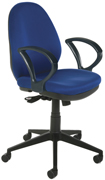 Silla de oficina en tela igníguga RD-939-3 azul