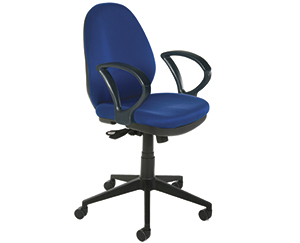 Silla de oficina ergonómica con tela ignífuga RD-939