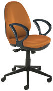 Silla de oficina en tela igníguga RD-939-5 naranja