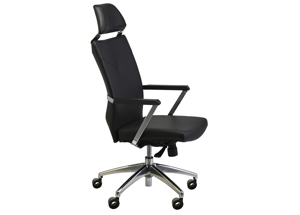 Sillón de dirección en piel RD-998V15