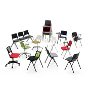 Todos los modelos de silla de plástico Reload de Dile Office