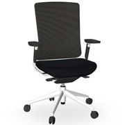 Silla de diseño elegante TNK 500 de Actiu en color negro disponible en stock para envío express