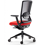 Silla naranja ergonómica y elegante TNK 500 de Actiu