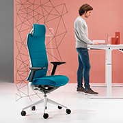 Silla de oficina ergonómica TNK Flex de Actiu