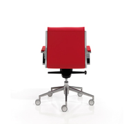 Silla de oficina Trinity de Dile Office en rojo