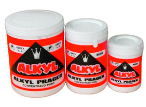 Alkyl Prager pegamento y barniz