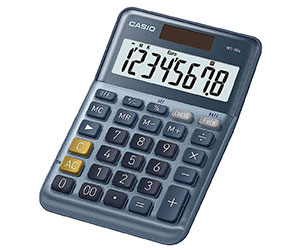 Calculadora de sobremesa Casio MS-80VERII de 8 dígitos