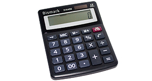 Calculadora de sobremesa barata Bismark de 12 dígitos