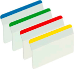 Señales identificadoras rígidas para carpetas colgantes en 4 colores Post-it Index