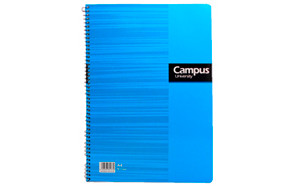 Libreta encuadernada con espiral tamaño DIN-A4 Campus University