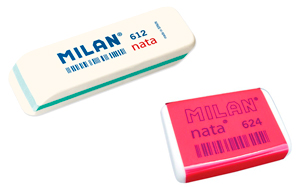 Goma de borrar Milan Nata