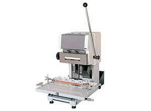 Taladro perforador industrial de 2 brocas para papel Uchida VS-200