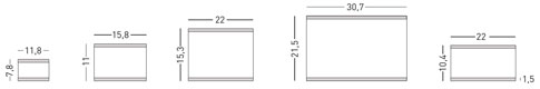 Rótulos, pìctogramas y señaléctica intercambiables de aluminio