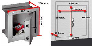 Caja fuerte de seguridad de lujo Exclusive Line de Hartmann Tresore