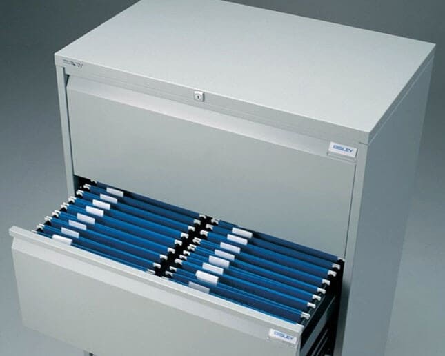 Archivadores PSF en oficina profesional