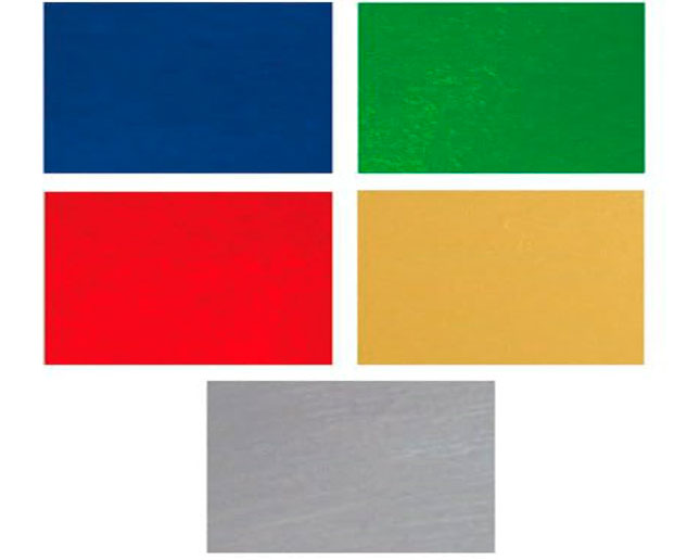 Acabado resistente cartulina metalizada oro