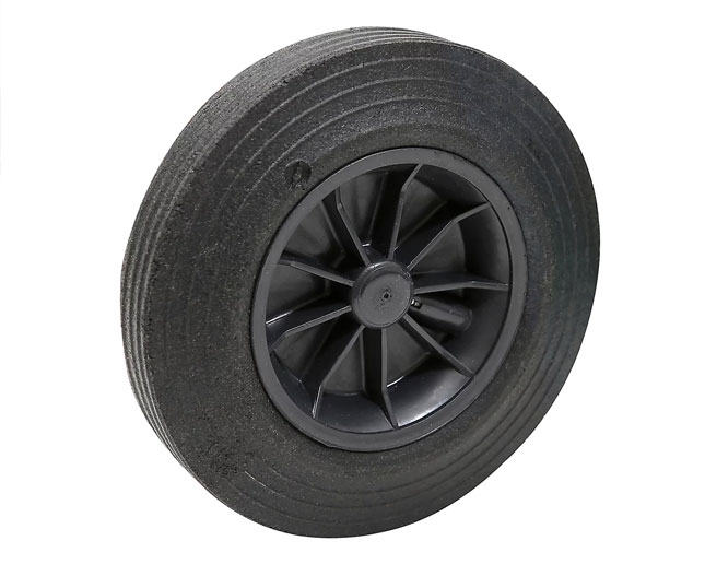 Rueda de goma de contenedor