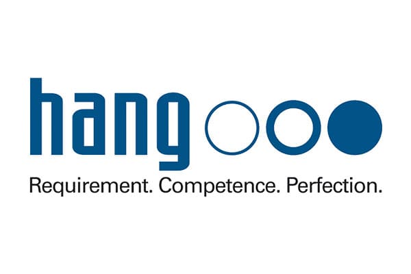 Logo hang taladros papel