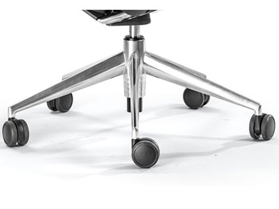 Base de aluminio pulido