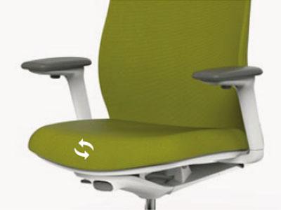 El asiento ha sido diseñado con cámaras de aire, para mejorar el confort, la flexibilidad y la distribución de la presión para cualquier usuario.