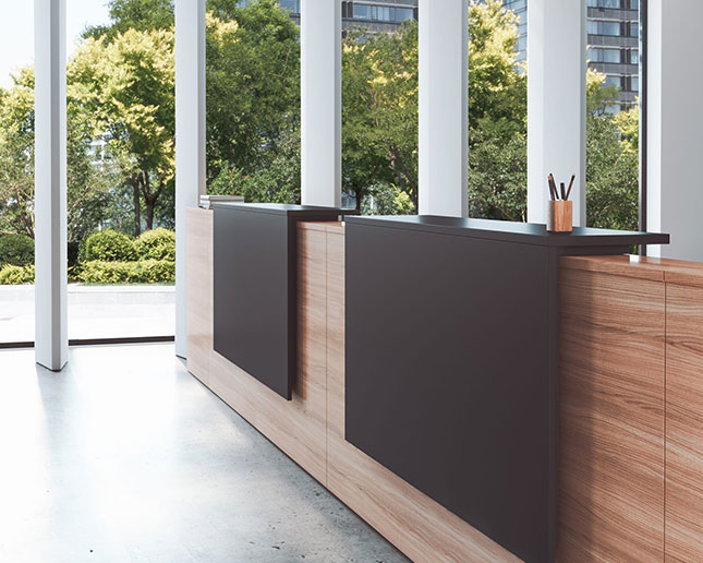 Mostrador de oficina modular Actiu Ofimat Express configurable