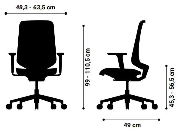 Medidas de la silla Dot.Home