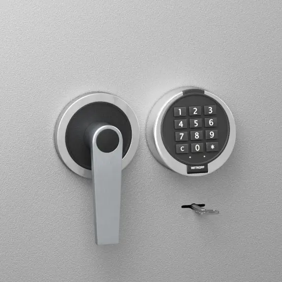 Cerradura electrónica con llave A2P