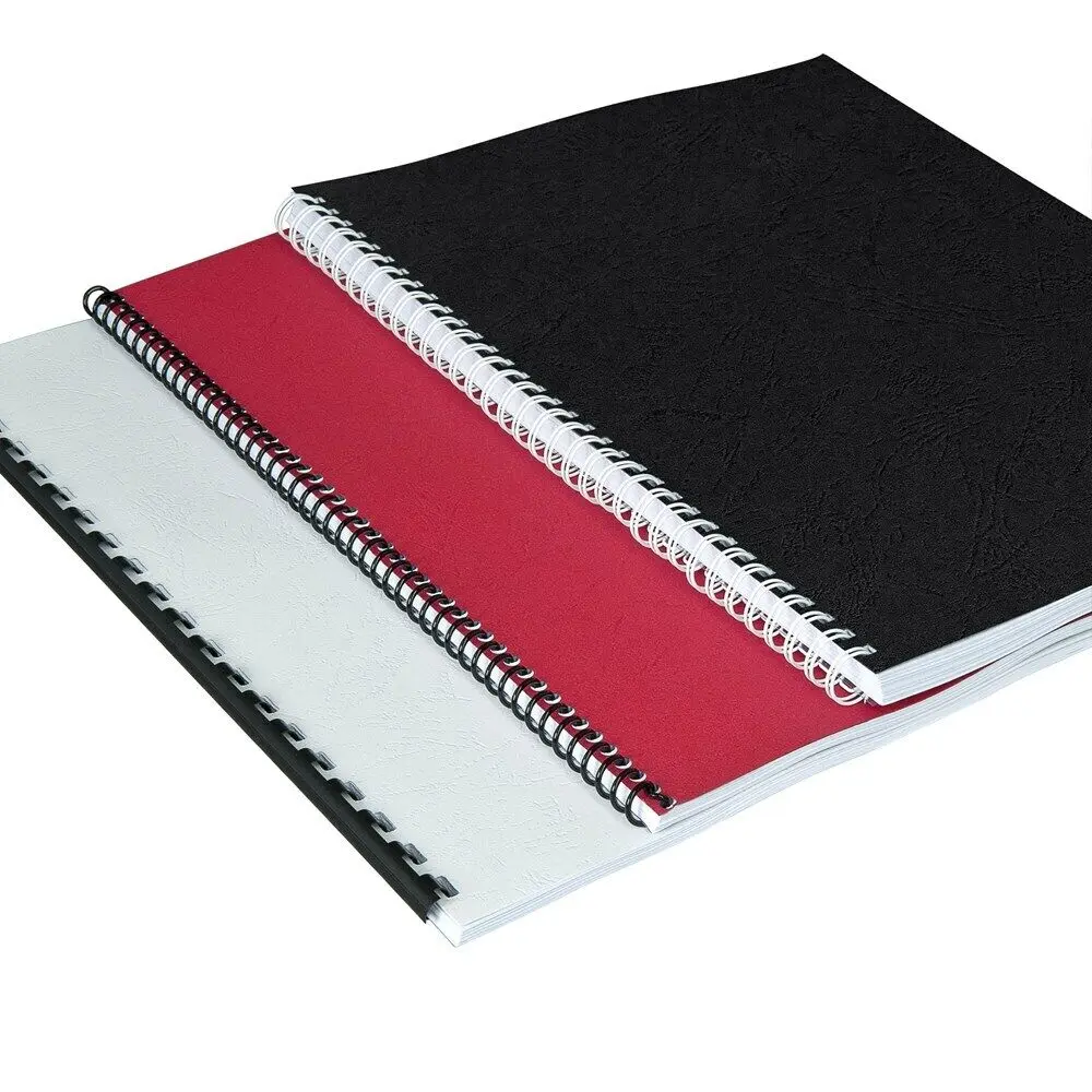 Portadas de cartulina con acabado efecto cuero