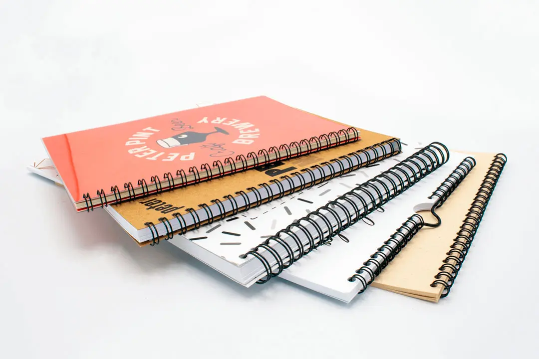 Wire metálico de doble espiral