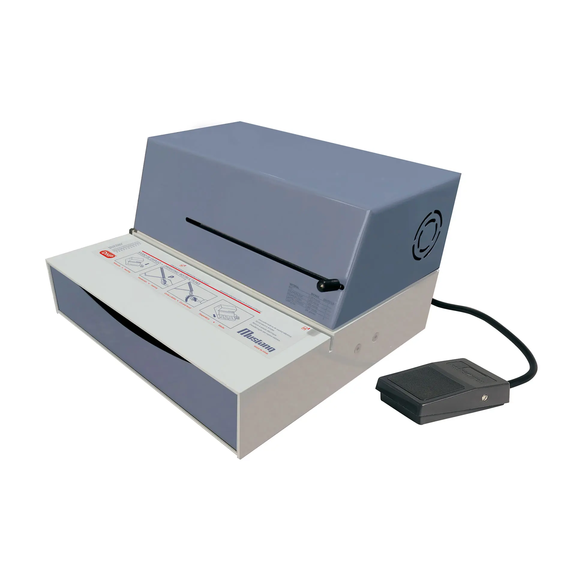 Encuadernadora eléctrica profesional Mustang