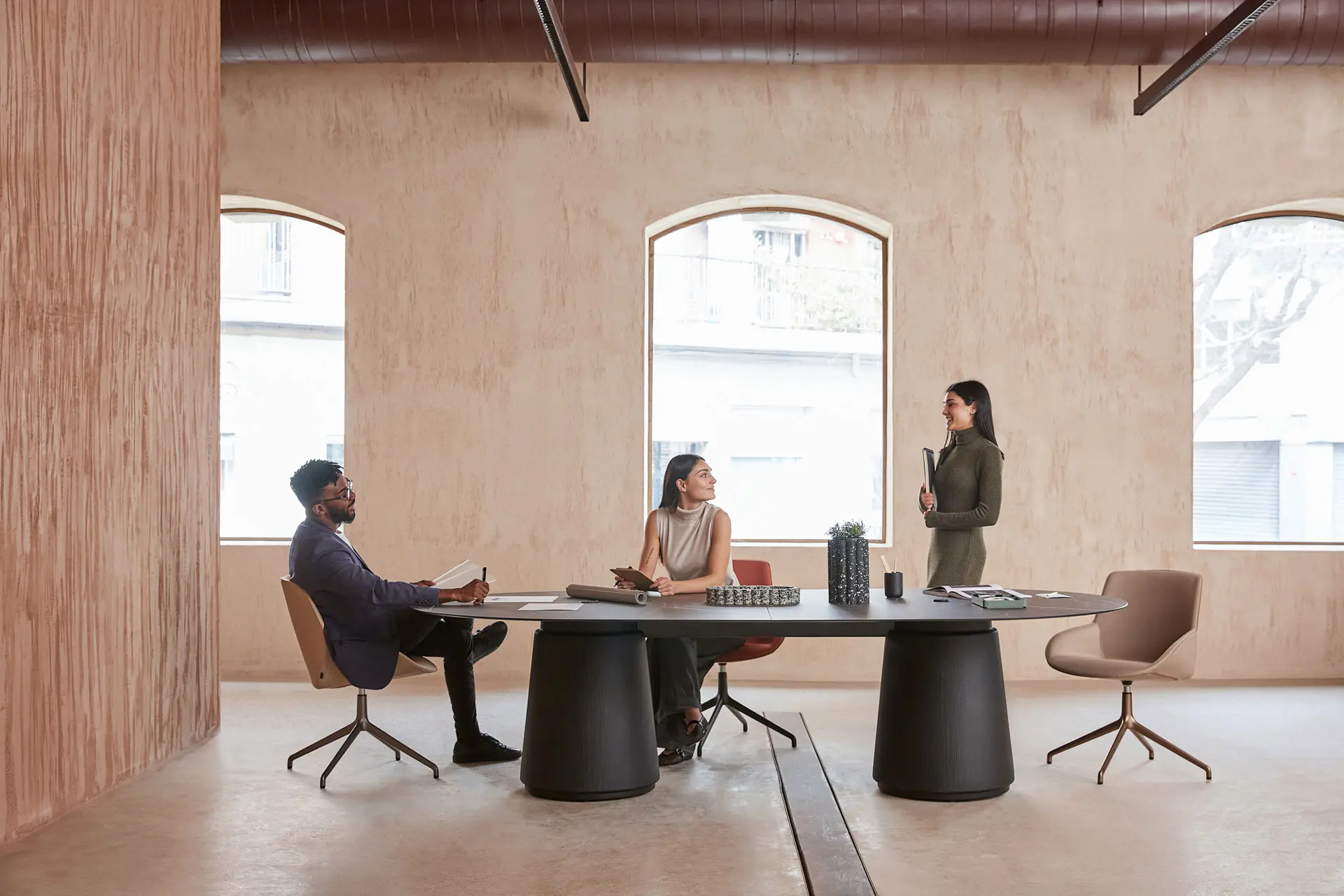 Espacio de reunión amplio