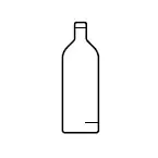 Pictograma vidrio para papelera de reciclaje