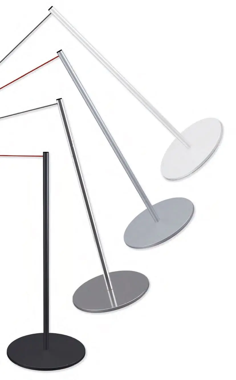 Postes separadores Gallery en varios acabados