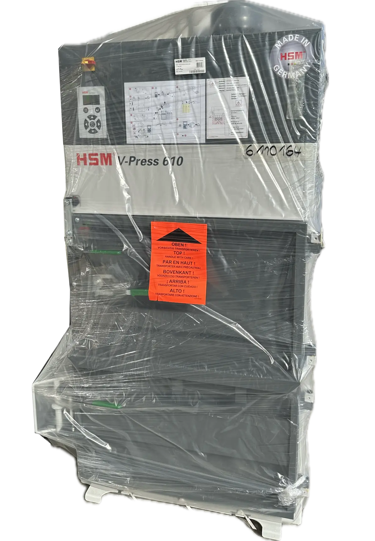 Prensa HSM V-Press 610 reacondicionada