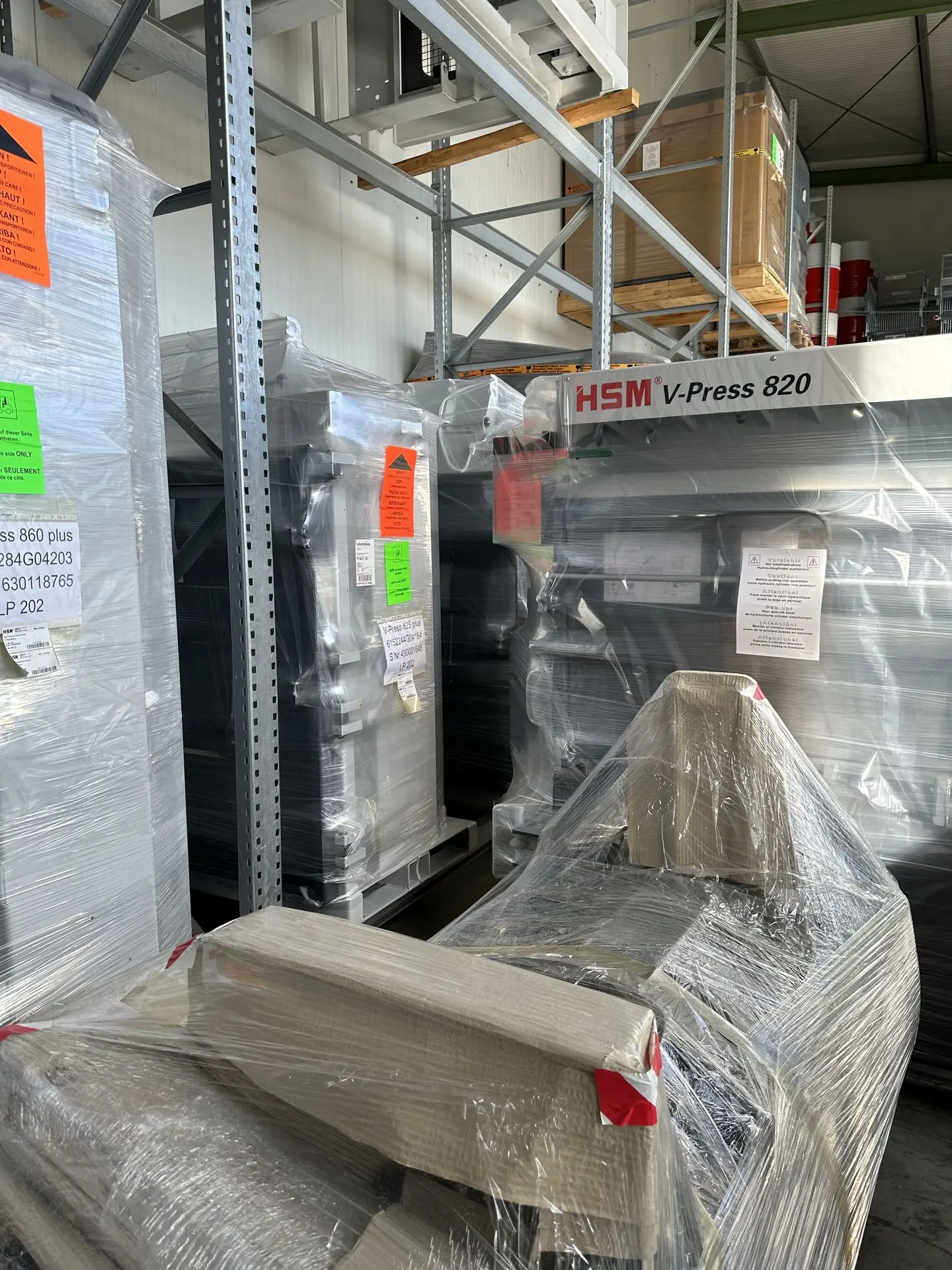 Prensas compactadoras de HSM