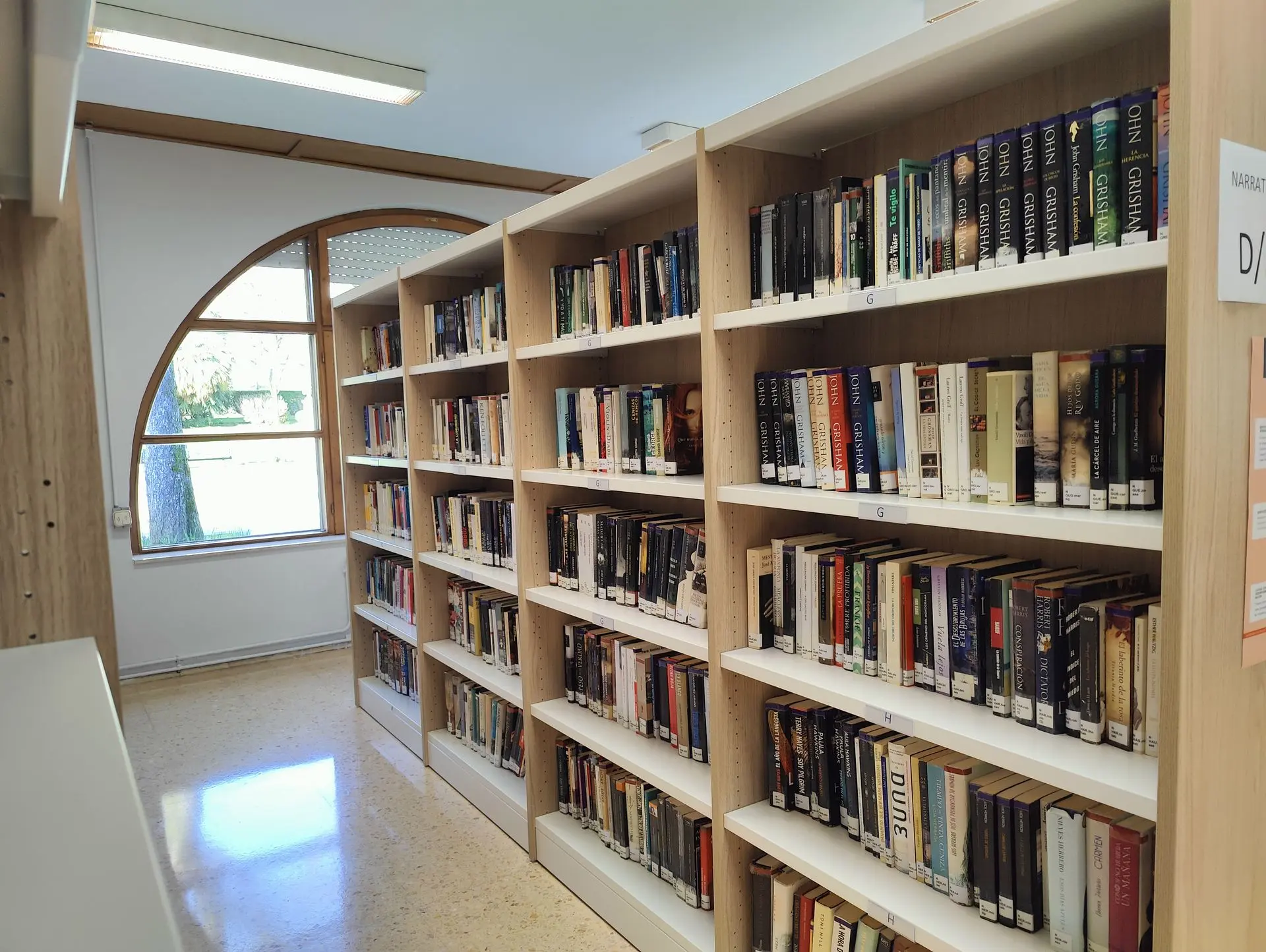 Estantería para biblioteca