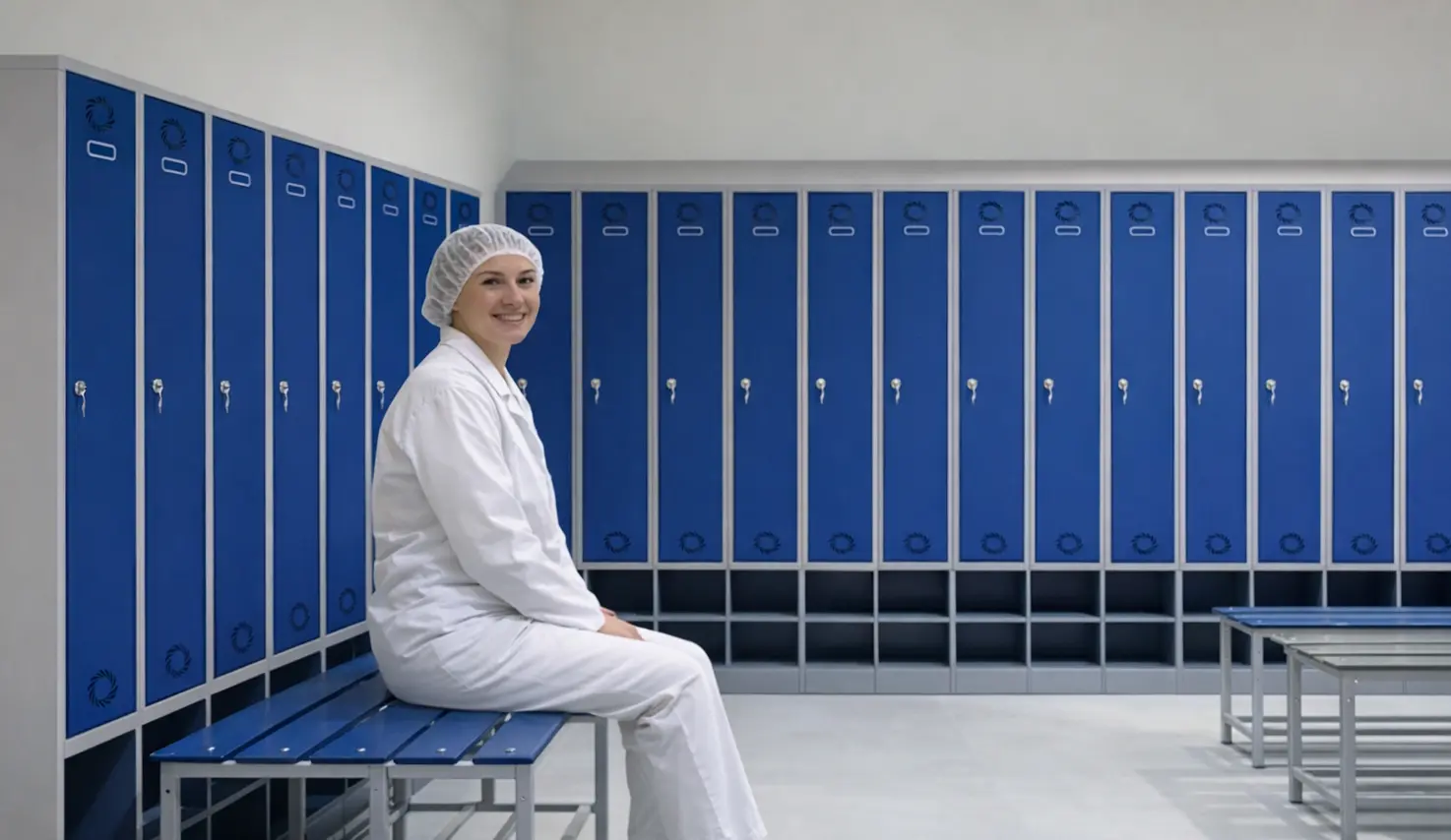 Vestuario de empresa con taquillas Eco Pro