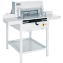 Guillotinas con cuchilla para corte vertical profesional, industrial y preciso de forma manual, automática o hidráulica, de grandes tacos de papel en talleres de artes gráficas