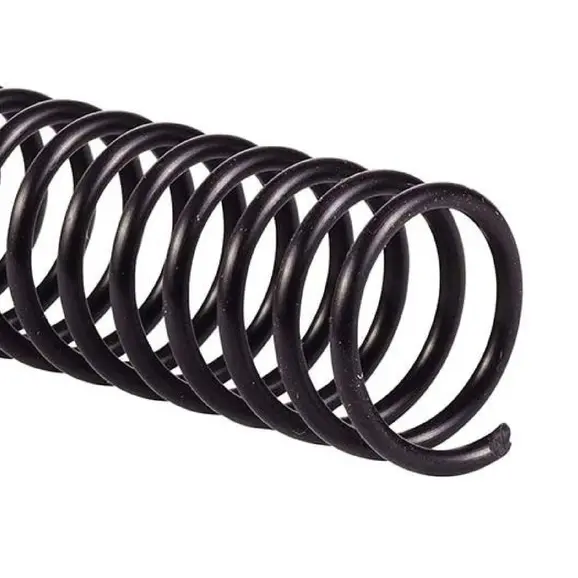 Espirales metálicos para encuadernar documentos con giro de 360º, disponibles en varios colores y diámetros, una solución resistente, práctica y económica para blocs, libretas o presentaciones