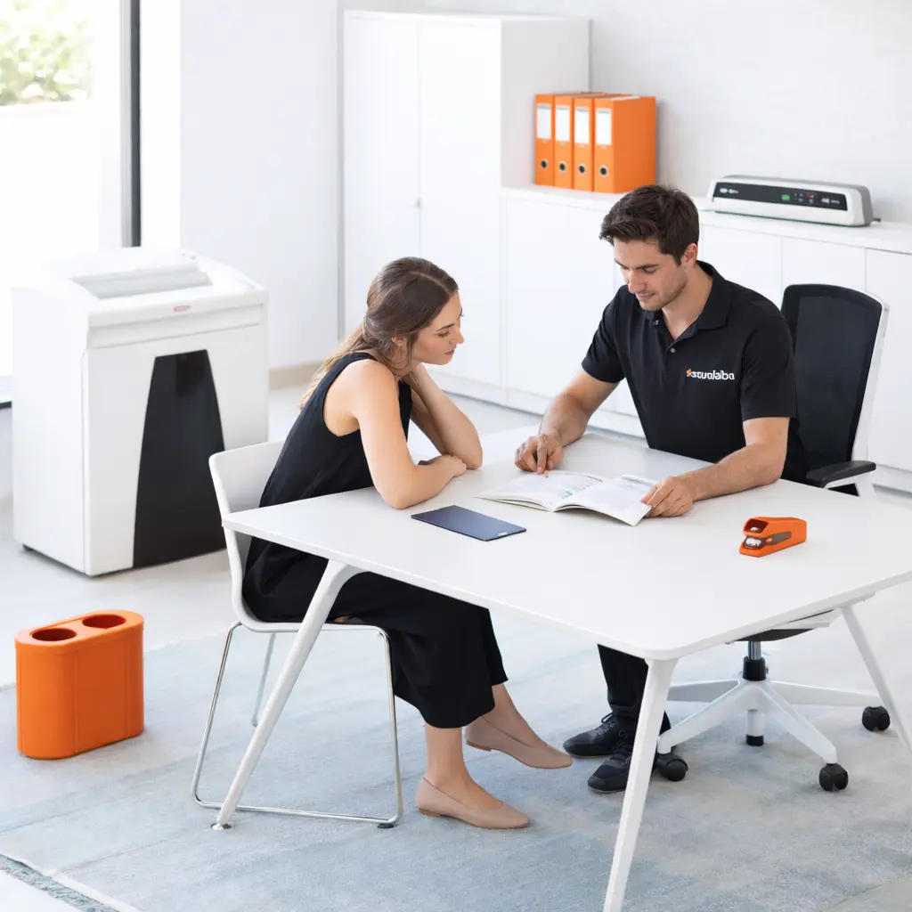 Los trabajadores de Asturalba asesoran a profesionales y empresas para mejorar su entorno laboral con muebles y máquinas profesionales