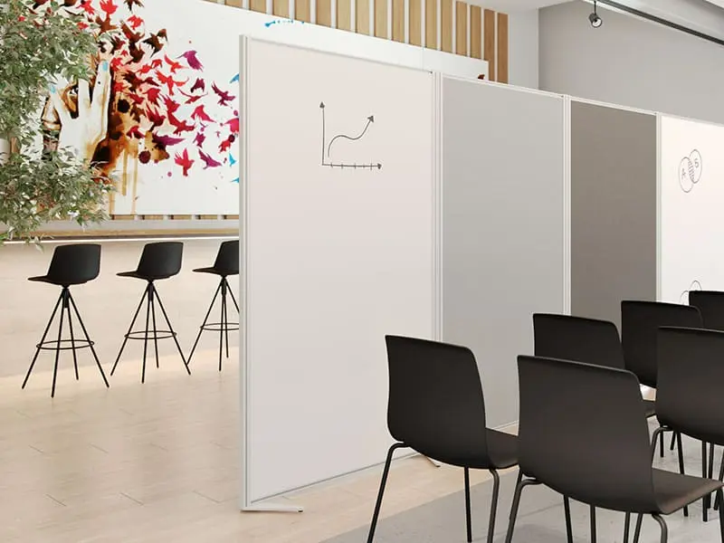 Sistema modular de paneles separadores Split Actiu