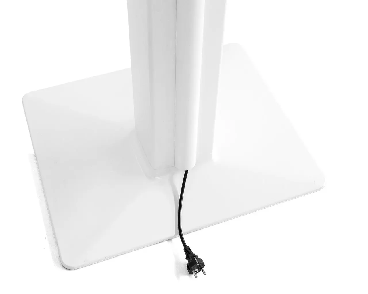 Base de Peana cuadrada con electrificación