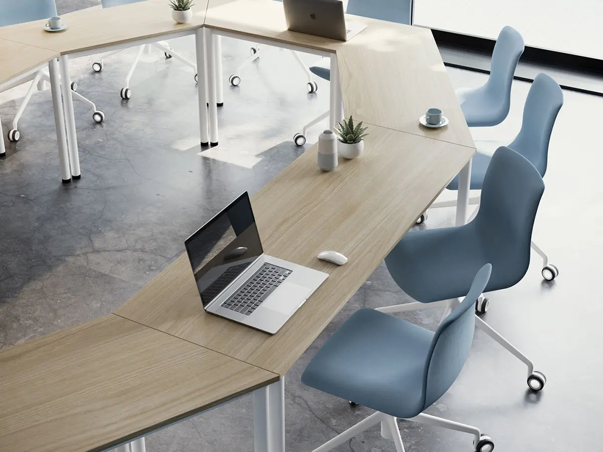 Mesa circular con mesas Dynamic