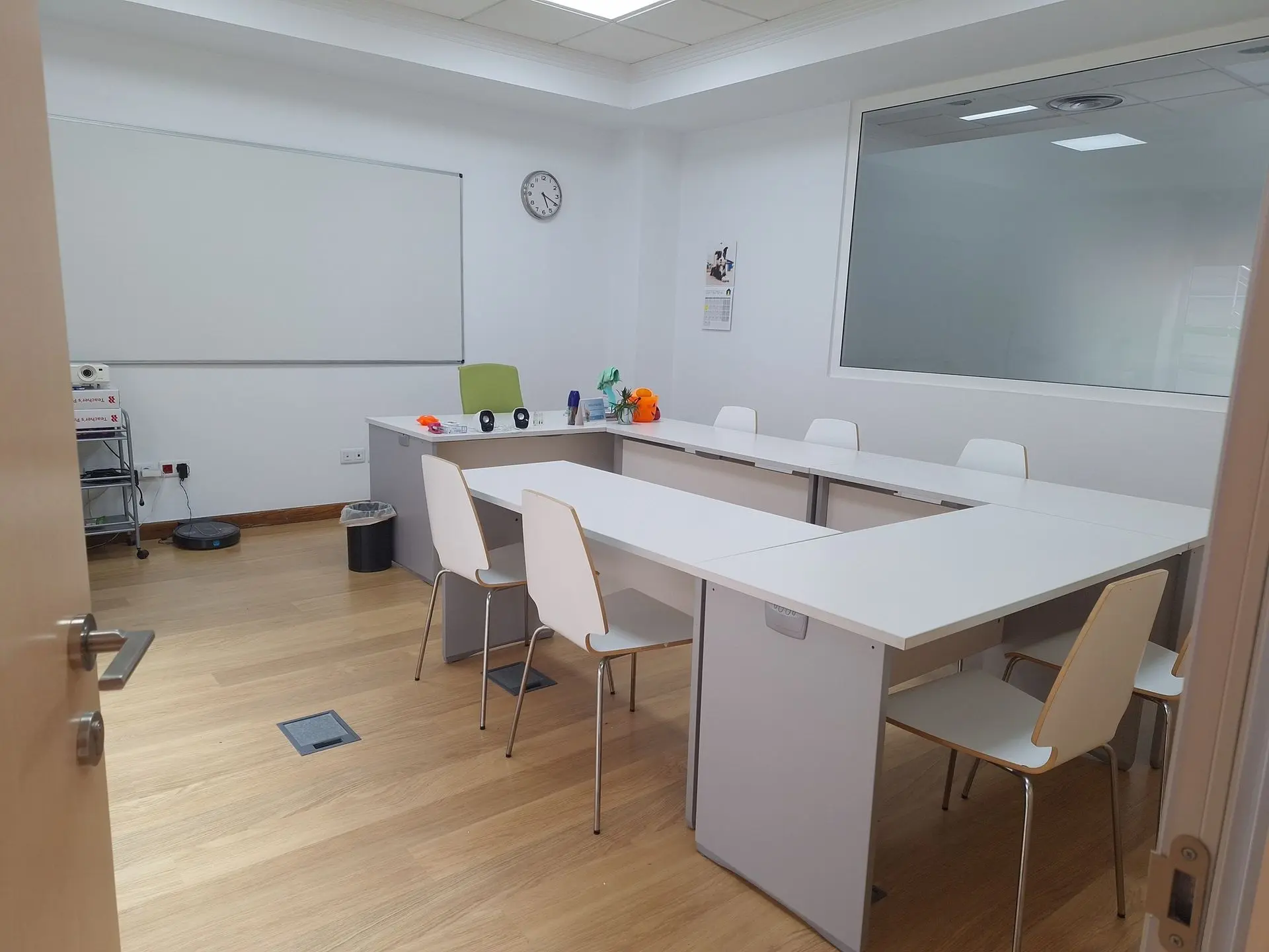 Mesas Ofimat en configuración de aula