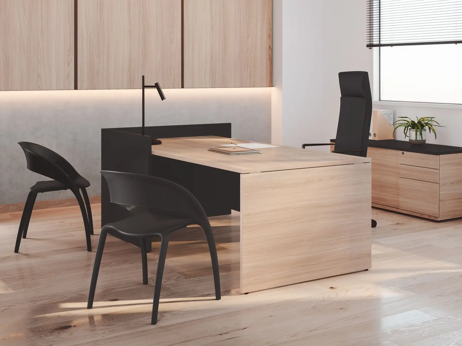 Mesa Ofimat Plus con esquinero