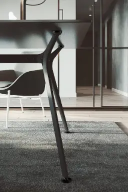 Mesa de diseño Arkitek en negro