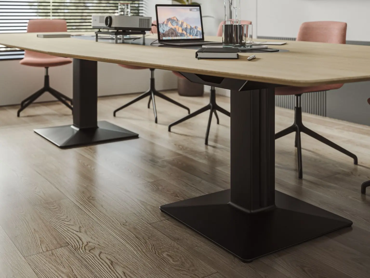 Sala de reuniones con mesa Menssula