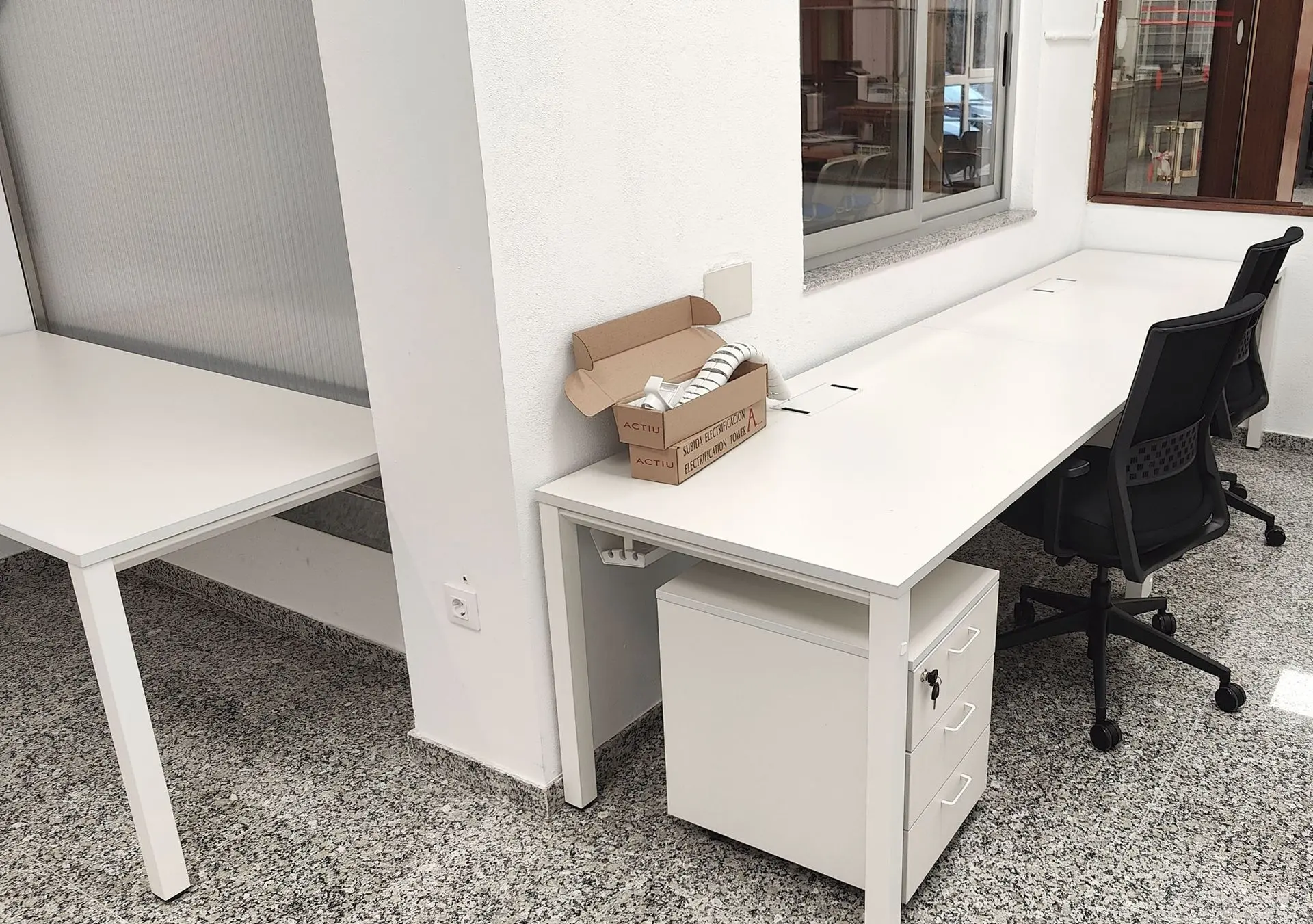 Mesa Vital Pro en la reepción del Ayuntamiento de Corvera