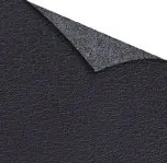 Cuero negro auténtico para sillones de despachos de dirección